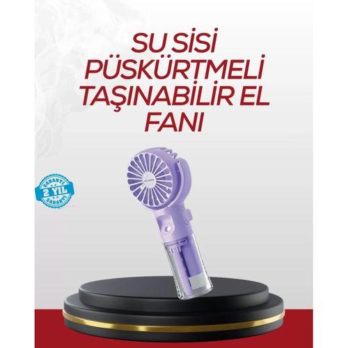 Type-c Şarjlı Taşınabilir Su Buharlı Mini Vantilatör