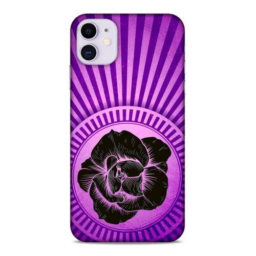 Lopard Apple Iphone 11 Uyumlu Kılıf Tattoo's (35) Fit Design Kılıf Gül Dövmesi
