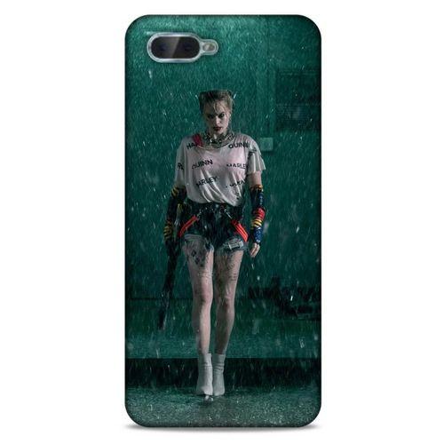 Oppo Rx17 Neo Uyumlu Kılıf Harley Quinn (12) Koruyucu Silikon Yeşil Yağmur