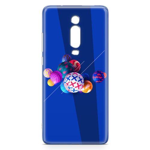 Xiaomi Redmi K20 Pro Kılıf 3D Toplar Arka Kapak Koruma Desenli Full Koruyucu