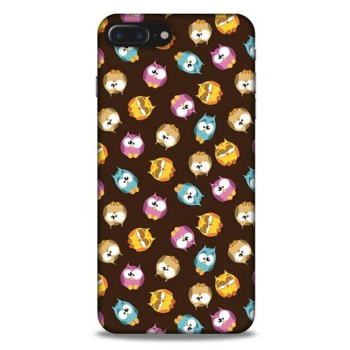 Baykuşlar (7) Desenli Silikon Kapak Telefon Kabı Apple Iphone 7 Plus Kılıf