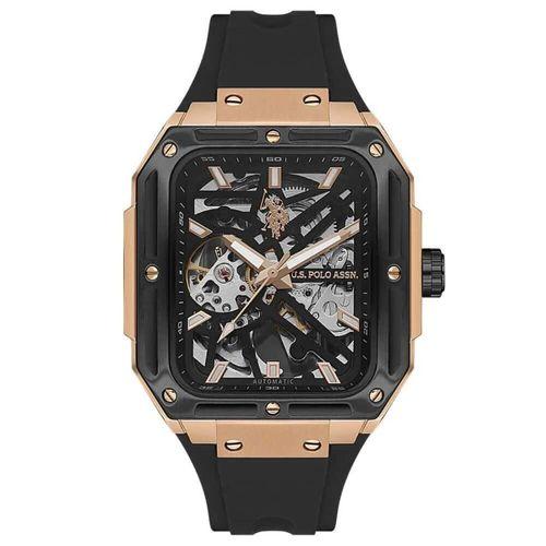 U.s. Polo Assn. USPA1122-05 Quartz Silikon Siyah Erkek Kol Saati