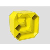 Kolay Basılan 3D Bilye Labirenti Elmas Labirent 3D Baskı