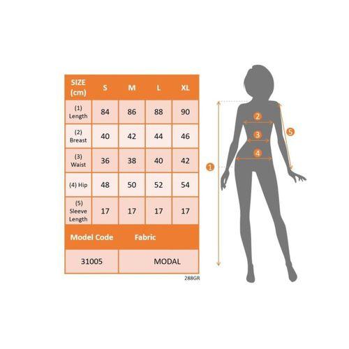 Kadın Kısa Kollu Bisiklet Yaka önden Düğmeli Modal Elbise