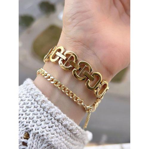 Ferrucci Kaburga Tasarım 2 Yıl Garantili 3 Atm Suya Dayanıklı Kadın Kol Saati+Bileklik FC.L11441.1