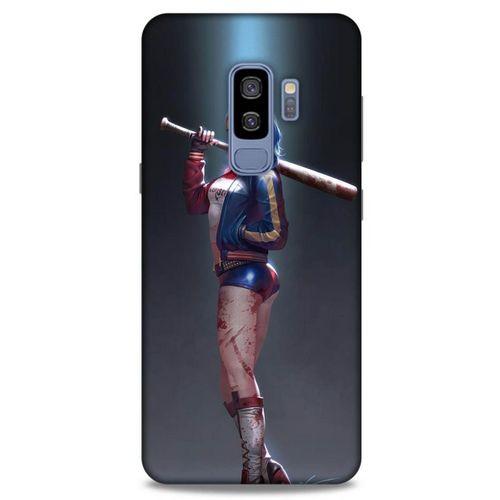 Samsung Galaxy S9 Plus Uyumlu Kılıf Harley Quinn (14) Lansman Kılıf Antrasit