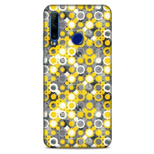 Geometrix 17 Huawei Honor 20 Lite Kılıf Silikon Kapak