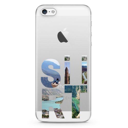 Apple iPhone 5 Kılıf Siirt Gezi Arka Kapak Koruma Desenli Full Koruyucu