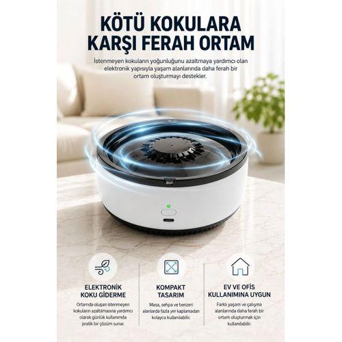 Küllük Duman Giderici Temizlenebilir Elektronik Pilli