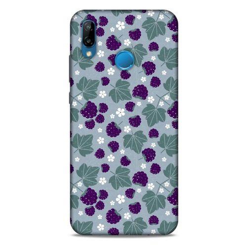 Frutix Böğürtlen 01 Huawei P20 Lite Kılıf Desenli Silikon