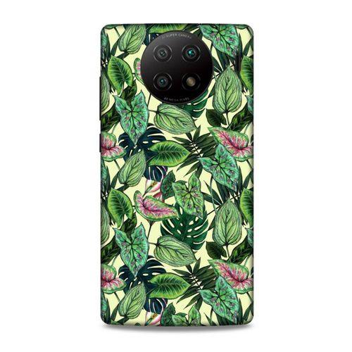Lopard Xiaomi Redmi Note 9 5g Uyumlu Kılıf Botanix (30) Silicone Case
