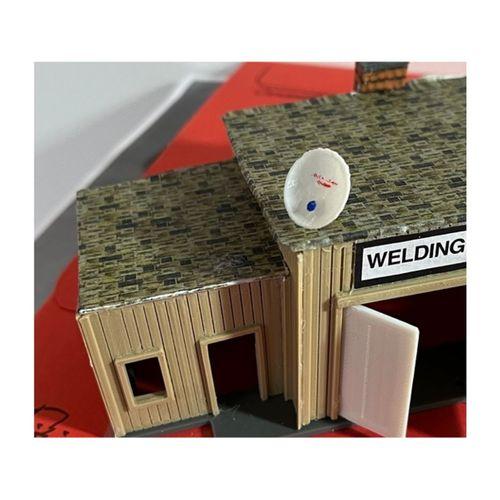 HO Ölçek TV Uydu Anteni (Bu ürün Sadece Plastik parçadır - Almadan Önce Soru Sorabilirsiniz)