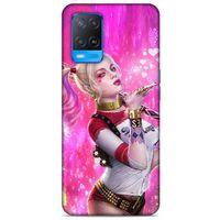 Oppo A54 4G Uyumlu Kılıf Harley Quinn (4) Koruma Kılıfı Fuşya
