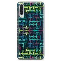 Samsung Galaxy A30s Kılıf Labirent Colorful Arka Kapak Koruma Desenli Full Koruyucu