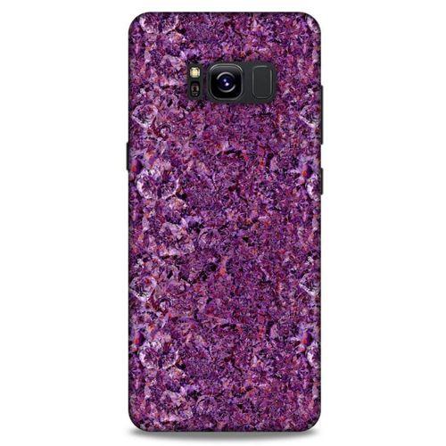 Mermer Desenli (28) Tema Arka Kapak Ametist Samsung Galaxy S8 Kılıf