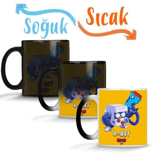 Brawl Stars 8 Bıt Sihirli Kupa Bardak Porselen