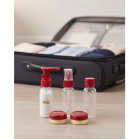 Seyahat İçin 5’li Şeffaf Kozmetik Organizer Seti