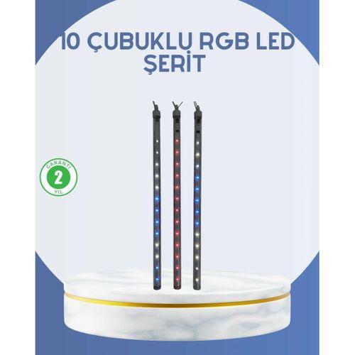Dış Mekan Led Kayan Yıldız Işığı 10 Çubuk Aydınlatma