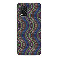 Xiaomi Mi 10 Lite Kılıf Soyut Geometri Arka Kapak Silikon Koruma Full Koruyucu