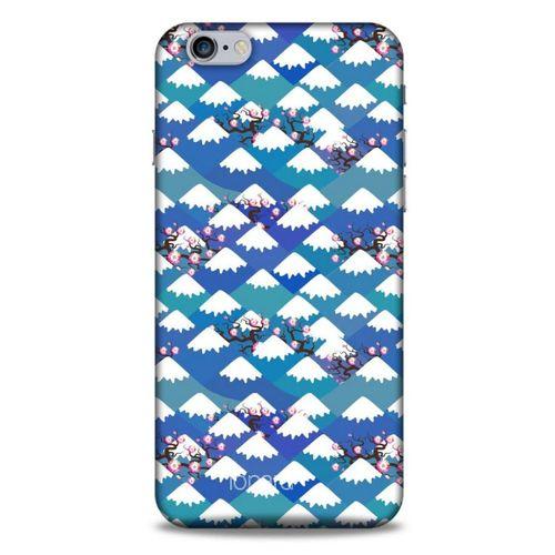 Apple Iphone 6 Plus Kılıf Pastel Renkler (16) Kalın Kılıf Yeşil Mavi