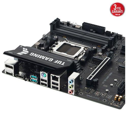 ASUS TUF GAMING A620AM-PLUS 7600MHZ(OC) DDR5 2xDP HDMI ÇİFT M2 USB3.2 AURA RGB 2.5GBİT LAN mATX