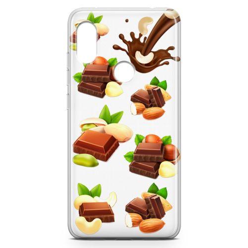 Xiaomi Redmi Note 6 Pro Kılıf Çikolata Çeşitleri Arka Kapak Koruma Desenli Full Koruyucu