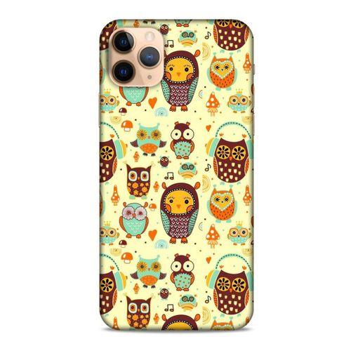 Baykuşlar (28) Desenli Silikon Kapak Telefon Kabı Apple Iphone 11 Pro Kılıf