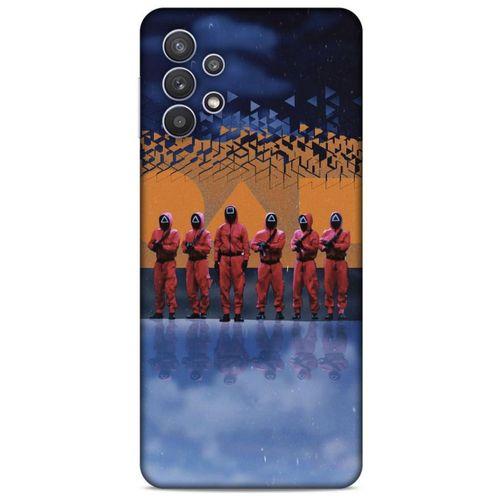 Samsung Galaxy A32 Uyumlu Kılıf Squid Game (48) Bumper Kılıf Dak-Ho