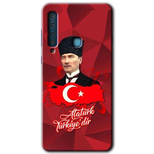 Galaxy A9 2018 Kılıf HD Desen Baskılı Arka Kapak - Atatürkiye