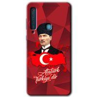 Galaxy A9 2018 Kılıf HD Desen Baskılı Arka Kapak - Atatürkiye