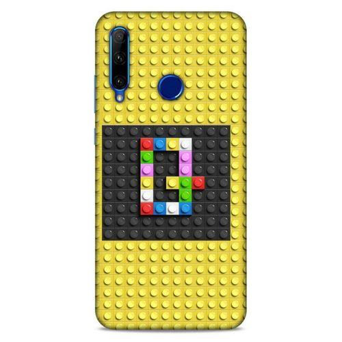 Lopard Huawei Y6P Uyumlu Kılıf BloX (38) Neo Hybrid Kılıf Q Harfi