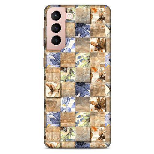 Lopard Samsung Galaxy S21 Uyumlu Kılıf Taşlı (47) Crystal Flex Kılıf