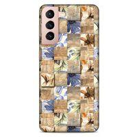 Lopard Samsung Galaxy S21 Uyumlu Kılıf Taşlı (47) Crystal Flex Kılıf