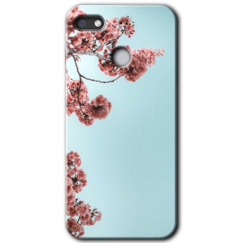 General Mobile GM 8 Go HD Baskılı Kılıf + 9D Tam Ekran Koruyucu - Japon Çiçeği
