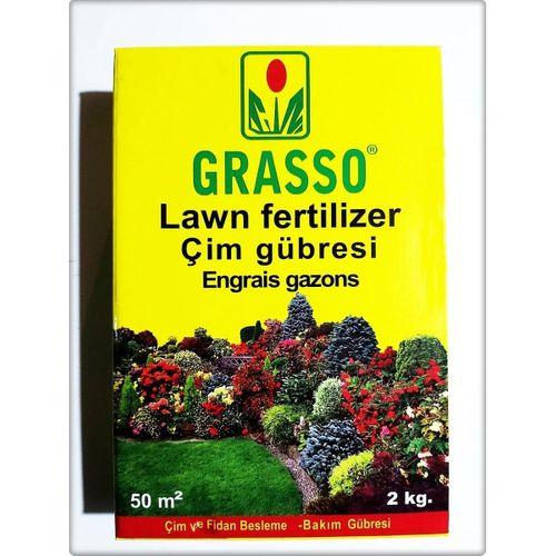 ÇİM GÜBRESİ (GRASSO)-2 Kg (50 m²)