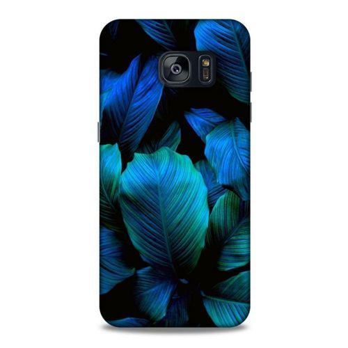 Lopard Samsung Galaxy S7 Edge Uyumlu Kılıf Bahar (7) Telefon Kılıfı Okyanus Mavi