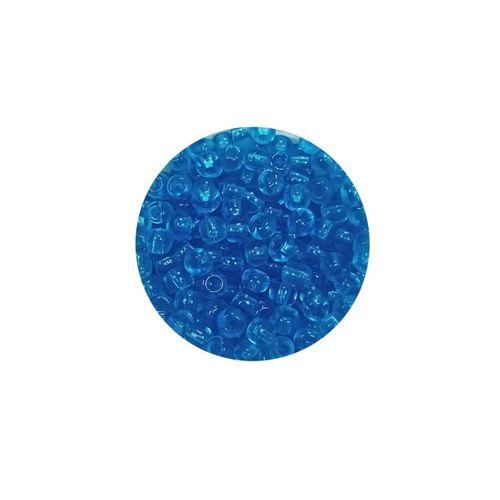 Dökme Cam Kum Boncuk (8/0) 3 mm - 20 Gram - Şeffaf Deniz Mavi - BNC180