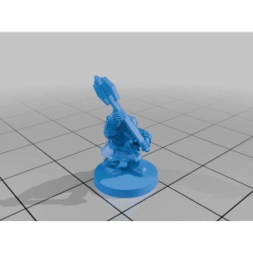 Khazad Guard 10mm Ölçek (Bu ürün Sadece Plastik parçadır - Almadan Önce Soru Sorabilirsiniz)