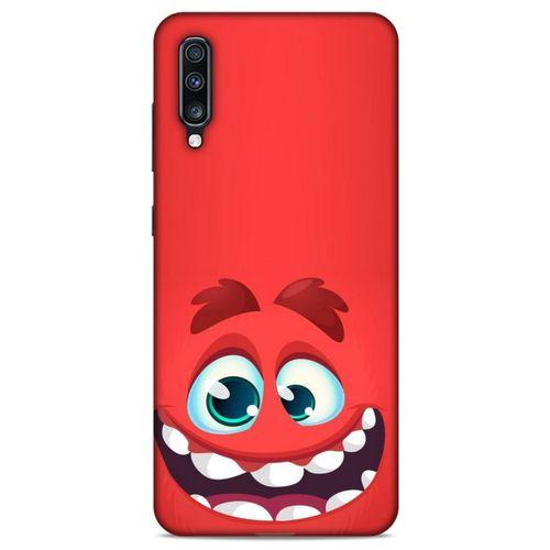 Emojix (91) Samsung Galaxy A70s Kılıf Silikon Kapak Desenli