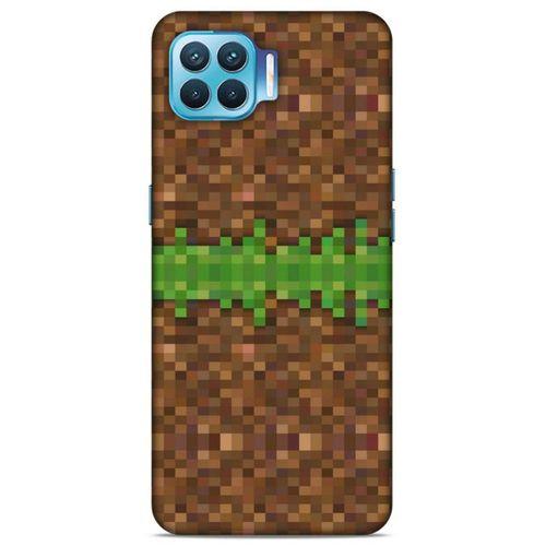 Lopard Oppo Reno 4 Lite Uyumlu Kılıf PiXel (1) Kılıfı Yeşil Mine