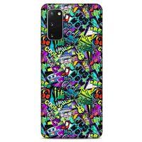 Graffitix (1) Desenli Silikon Kapak Samsung Galaxy S20 Kılıf