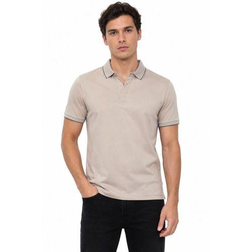 Erkek Polo Yaka Kısa Kollu Tişört Regular Kalıp T6092 BGL-ST05550