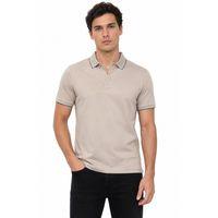 Erkek Polo Yaka Kısa Kollu Tişört Regular Kalıp T6092 BGL-ST05550