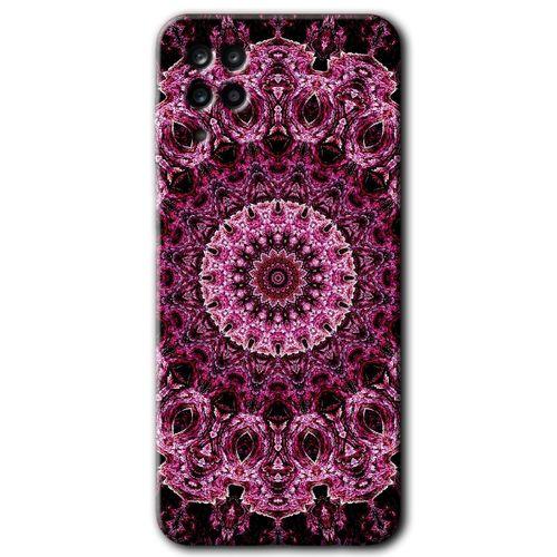 Samsung Galaxy M12 Kılıf HD Desen Baskılı Arka Kapak - Mandala Patterns Kaleidoscope