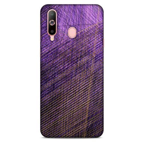 Samsung Galaxy A60 Uyumlu Kılıf Mor Delisi (41) Tank Kılıf Wall