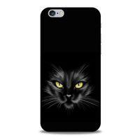 Lopard Apple Iphone 6 Uyumlu Kılıf Kediler (45) Liquid Air Kılıf Sarı Asalet