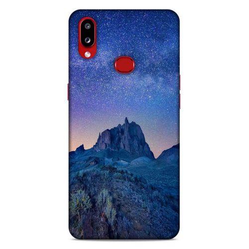 Lopard Samsung Galaxy A10s Uyumlu Kılıf Gece'S (40) Fit Silikon Kılıf Mavi Gece