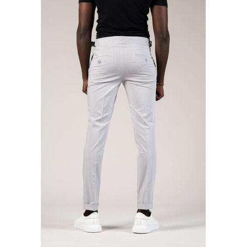 Perpant Slimfit Kemer Tokalı Yazlık Kumaş Pantolon