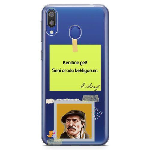 Samsung Galaxy M20 Kılıf Caps Özdemir Asaf Arka Kapak Koruma Desenli Full Koruyucu