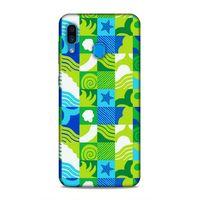 Samsung Galaxy A30 Uyumlu Kılıf Insomnia (46) Core Armor Kılıf Laci Yeşil